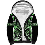 Aotearoa Ngati Awa Personalised Sherpa Hoodie Maori Iwi Poutama Puhoro Tattoo
