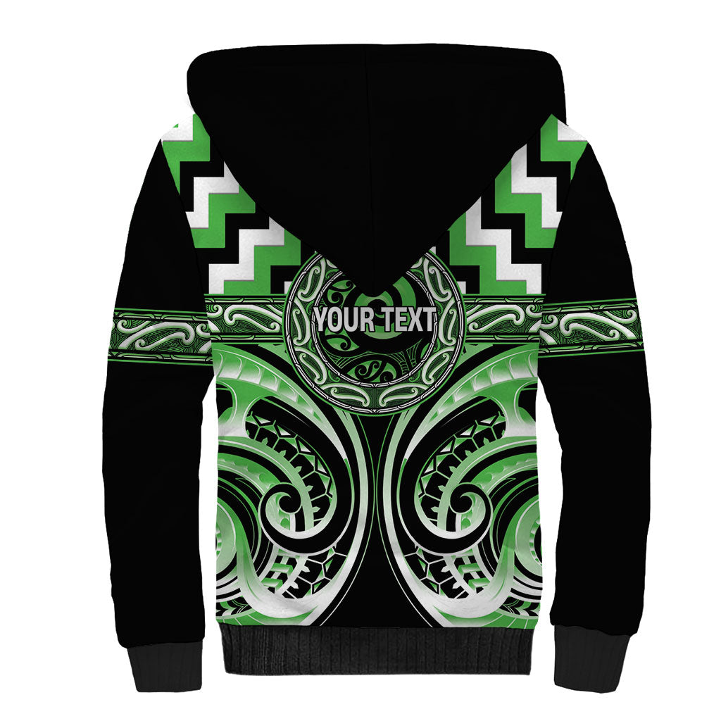 Aotearoa Ngati Awa Personalised Sherpa Hoodie Maori Iwi Poutama Puhoro Tattoo