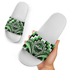 Aotearoa Ngati Awa Slide Sandals Maori Iwi Poutama Puhoro Tattoo