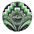 Aotearoa Ngati Awa Spare Tire Cover Maori Iwi Poutama Puhoro Tattoo