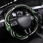 Aotearoa Ngati Awa Steering Wheel Cover Maori Iwi Poutama Puhoro Tattoo