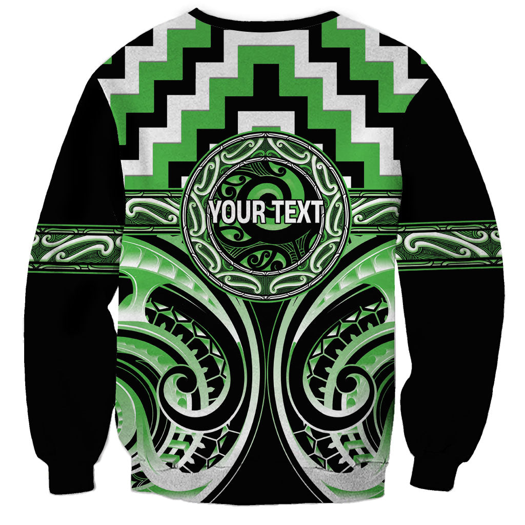 Aotearoa Ngati Awa Personalised Sweatshirt Maori Iwi Poutama Puhoro Tattoo