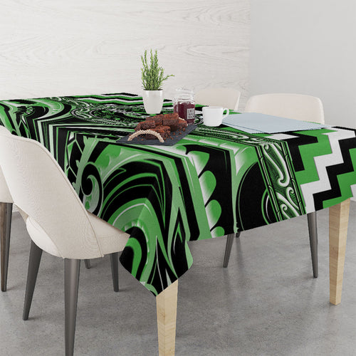Aotearoa Ngati Awa Tablecloth Maori Iwi Poutama Puhoro Tattoo