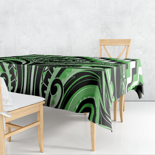 Aotearoa Ngati Awa Tablecloth Maori Iwi Poutama Puhoro Tattoo