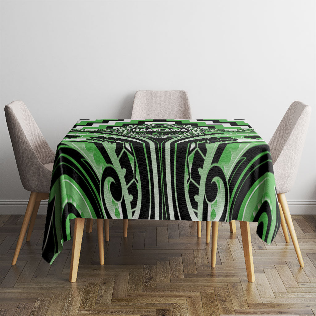Aotearoa Ngati Awa Tablecloth Maori Iwi Poutama Puhoro Tattoo
