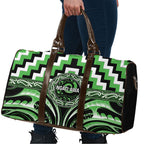 Aotearoa Ngati Awa Travel Bag Maori Iwi Poutama Puhoro Tattoo