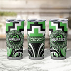 Aotearoa Ngati Awa Personalised Tumbler Cup Maori Iwi Poutama Puhoro Tattoo