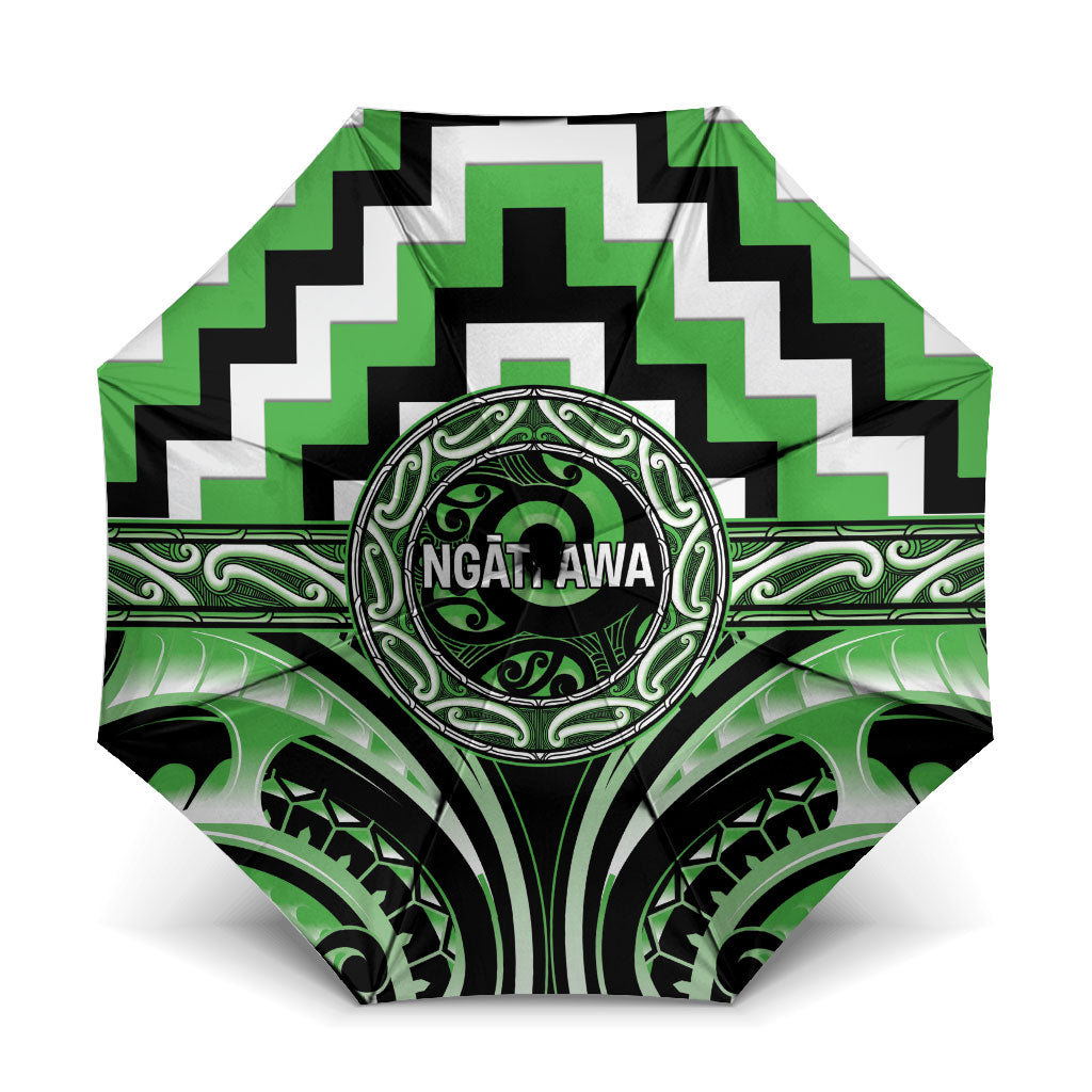 Aotearoa Ngati Awa Umbrella Maori Iwi Poutama Puhoro Tattoo