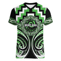 Aotearoa Ngati Awa Personalised Women V-Neck T-Shirt Maori Iwi Poutama Puhoro Tattoo