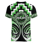 Aotearoa Ngati Awa Personalised Women V-Neck T-Shirt Maori Iwi Poutama Puhoro Tattoo