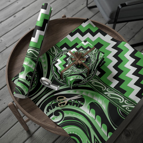 Aotearoa Ngati Awa Wrapping Paper Maori Iwi Poutama Puhoro Tattoo