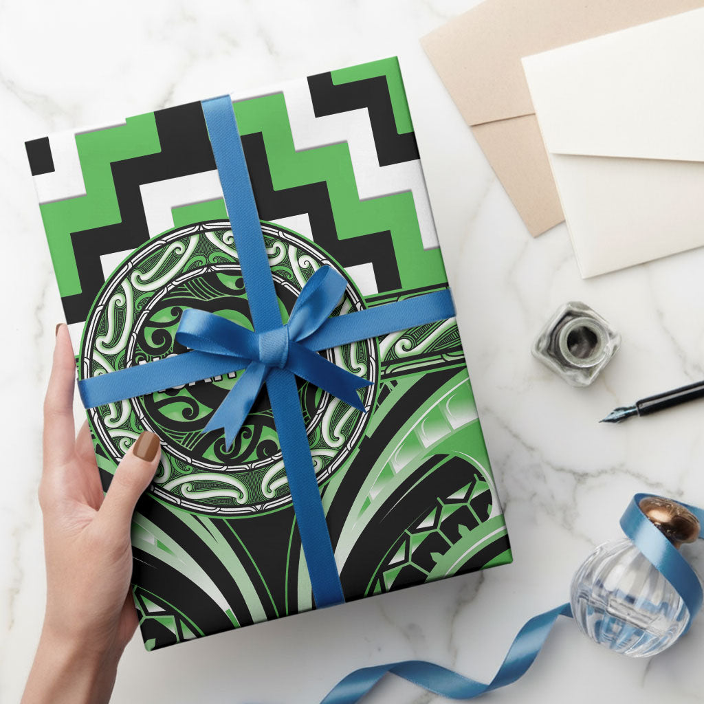 Aotearoa Ngati Awa Wrapping Paper Maori Iwi Poutama Puhoro Tattoo