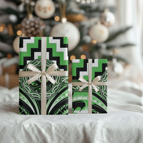 Aotearoa Ngati Awa Wrapping Paper Maori Iwi Poutama Puhoro Tattoo