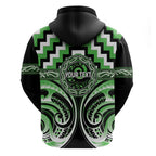 Aotearoa Ngati Awa Personalised Zip Hoodie Maori Iwi Poutama Puhoro Tattoo