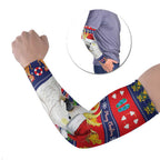 Sulphur-crested Cockatoo Australia Christmas Arm Sleeves Aussie Xmas Beach Vibes - Aussie Hoodie
