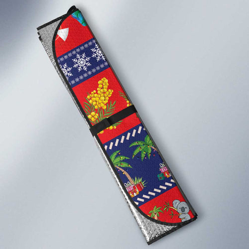 Sulphur-crested Cockatoo Australia Christmas Auto Sun Shade Aussie Xmas Beach Vibes - Aussie Hoodie
