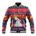 Sulphur-crested Cockatoo Australia Christmas Baseball Jacket Aussie Xmas Beach Vibes - Aussie Hoodie