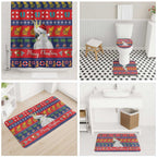 Sulphur-crested Cockatoo Australia Christmas Bathroom Set Aussie Xmas Beach Vibes - Aussie Hoodie