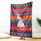 Sulphur-crested Cockatoo Australia Christmas Blanket Aussie Xmas Beach Vibes - Aussie Hoodie