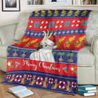 Sulphur-crested Cockatoo Australia Christmas Blanket Aussie Xmas Beach Vibes - Aussie Hoodie