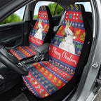 Sulphur-crested Cockatoo Australia Christmas Car Seat Cover Aussie Xmas Beach Vibes - Aussie Hoodie