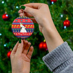 Sulphur-crested Cockatoo Australia Christmas Ceramic Ornament Aussie Xmas Beach Vibes - Aussie Hoodie