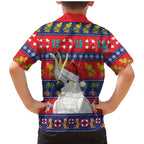 Sulphur-crested Cockatoo Australia Christmas Family Matching Mermaid Dress and Hawaiian Shirt Aussie Xmas Beach Vibes - Aussie Hoodie