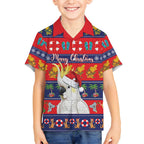 Sulphur-crested Cockatoo Australia Christmas Hawaiian Shirt Aussie Xmas Beach Vibes - Aussie Hoodie