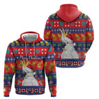 Sulphur-crested Cockatoo Australia Christmas Hoodie Aussie Xmas Beach Vibes - Aussie Hoodie