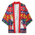 Sulphur-crested Cockatoo Australia Christmas Kimono Aussie Xmas Beach Vibes - Aussie Hoodie