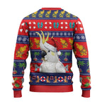 Sulphur-crested Cockatoo Australia Christmas Ugly Christmas Sweater Aussie Xmas Beach Vibes - Aussie Hoodie