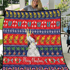 Sulphur-crested Cockatoo Australia Christmas Quilt Aussie Xmas Beach Vibes - Aussie Hoodie