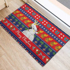 Sulphur-crested Cockatoo Australia Christmas Rubber Doormat Aussie Xmas Beach Vibes - Aussie Hoodie