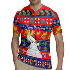 Sulphur-crested Cockatoo Australia Christmas Rugby Jersey Aussie Xmas Beach Vibes - Aussie Hoodie
