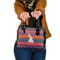 Sulphur-crested Cockatoo Australia Christmas Shoulder Handbag Aussie Xmas Beach Vibes - Aussie Hoodie