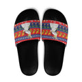 Sulphur-crested Cockatoo Australia Christmas Slide Sandals Aussie Xmas Beach Vibes - Aussie Hoodie