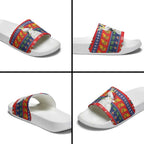 Sulphur-crested Cockatoo Australia Christmas Slide Sandals Aussie Xmas Beach Vibes - Aussie Hoodie