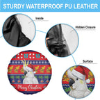 Sulphur-crested Cockatoo Australia Christmas Spare Tire Cover Aussie Xmas Beach Vibes - Aussie Hoodie