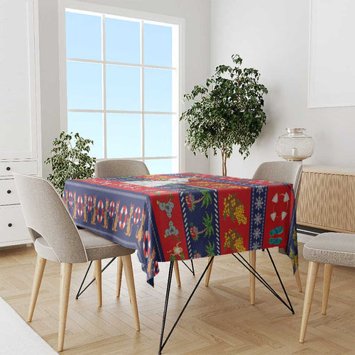 Sulphur-crested Cockatoo Australia Christmas Tablecloth Aussie Xmas Beach Vibes - Aussie Hoodie