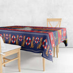 Sulphur-crested Cockatoo Australia Christmas Tablecloth Aussie Xmas Beach Vibes - Aussie Hoodie