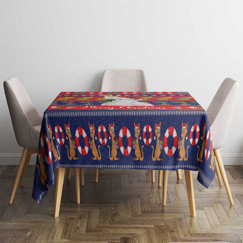 Sulphur-crested Cockatoo Australia Christmas Tablecloth Aussie Xmas Beach Vibes - Aussie Hoodie