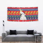 Sulphur-crested Cockatoo Australia Christmas Tapestry Aussie Xmas Beach Vibes - Aussie Hoodie