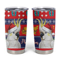 Sulphur-crested Cockatoo Australia Christmas Tumbler Cup Aussie Xmas Beach Vibes - Aussie Hoodie