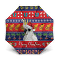 Sulphur-crested Cockatoo Australia Christmas Umbrella Aussie Xmas Beach Vibes - Aussie Hoodie