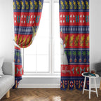 Sulphur-crested Cockatoo Australia Christmas Window Curtain Aussie Xmas Beach Vibes - Aussie Hoodie