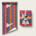 Sulphur-crested Cockatoo Australia Christmas Wrapping Paper Aussie Xmas Beach Vibes - Aussie Hoodie