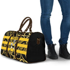 Taranaki Custom Rugby New Zealand Travel Bag Aotearoa Maori Pukana Tiki Mascot