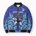 Northland Custom Rugby New Zealand Bomber Puffer Jacket Aotearoa Maori Pukana Tiki Mascot
