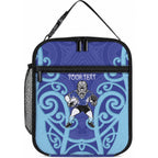 Northland Custom Rugby New Zealand Lunch Bag Aotearoa Maori Pukana Tiki Mascot