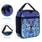 Northland Custom Rugby New Zealand Lunch Bag Aotearoa Maori Pukana Tiki Mascot